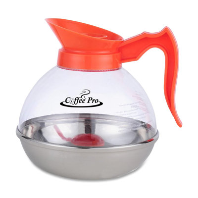 Original Gourmet Food Co. Coffee Pro Unbreakable Decaffeinated Coffee Decanter