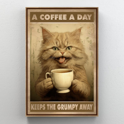 Trinx Cat A Coffee A Day