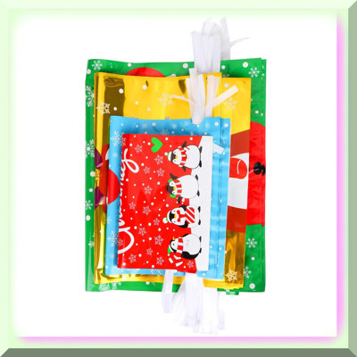 BRBCA 30PCS Assorted Christmas Gift Bags Jumbo Size