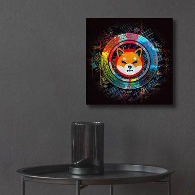 Winston Porter " Shiba Inu Crypto Power " by Valentyn Artemenko