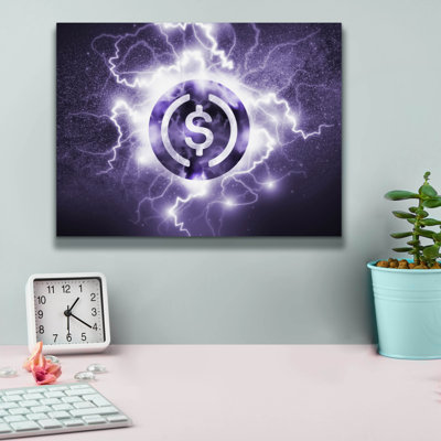 Ivy Bronx " Crypto Eclipse Usdc " by Valentyn Artemenko
