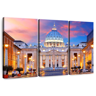 Dakota Fields Adella Saint Peter's Basilica Vatican