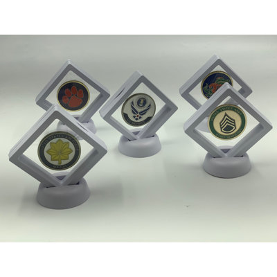 DECOMIL Challenge Coins Jewelry Display Case