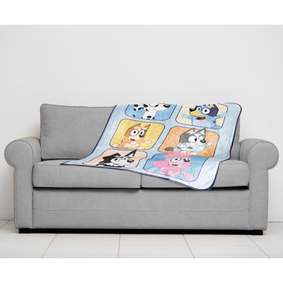 BBC Bluey Friends Forever 46 X 60 Throw