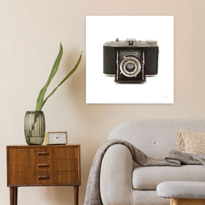 East Urban Home Vintage Camera With Black Camera Art