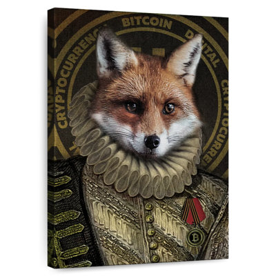 Trinx Ketti Funny Bitcoin Fox