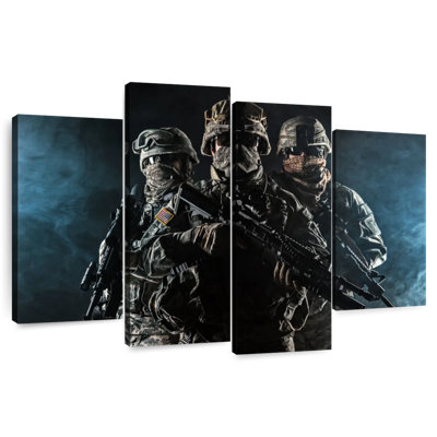 Elephant Stock Military Paratroopers