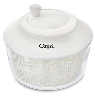 Ozeri Italian Made Fresca Salad Spinner and Serving Bowl Rotator
