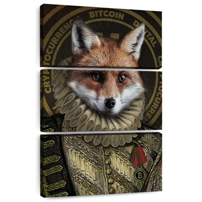 Trinx Ketti Funny Bitcoin Fox