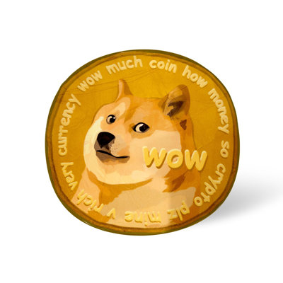 Toynk Dogecoin Cryptocurrency Round Throw