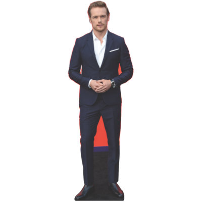 Star Cutouts SC2586 Sam Heughan Cardboard Cutout Standee Standup