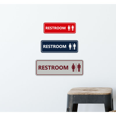 Signs ByLITA Standard All Gender Restroom Sign