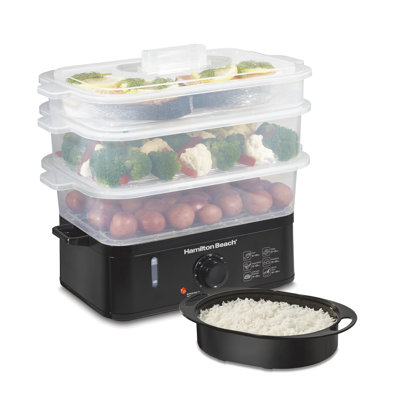 Hamilton Beach® 3-tier Electric Food Steamer