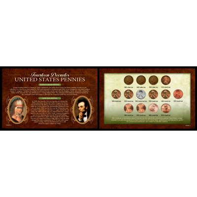 Trinx 14 Decades of US Pennies Portfolio