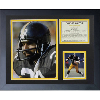 Legends Never Die Franco Harris Framed Memorabilia
