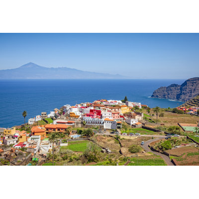 Beachcrest Home™ View of Village Agulo on Canary Islands by Cinoby