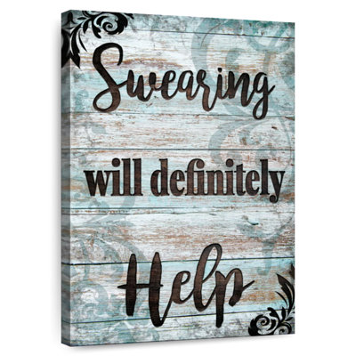 Trinx Ketti Swearing Will Help Humor Typography