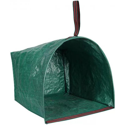 Costyle 150l Large Reusable Lawn Garden Waste Bags Yard Leaf Collapsible Trash Can With Handle