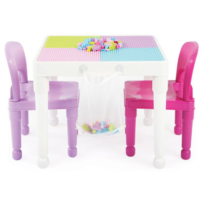 Zoomie Kids Huck Kids Square Interactive Table and Chair Set
