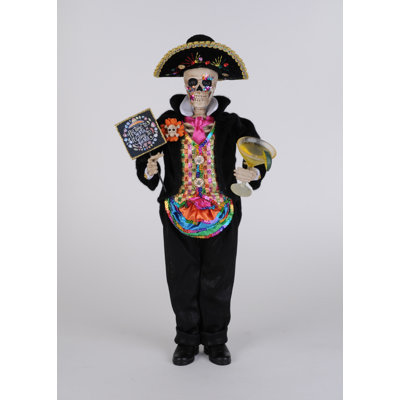Karen Didion Originals Mr. Fiesta Skeleton