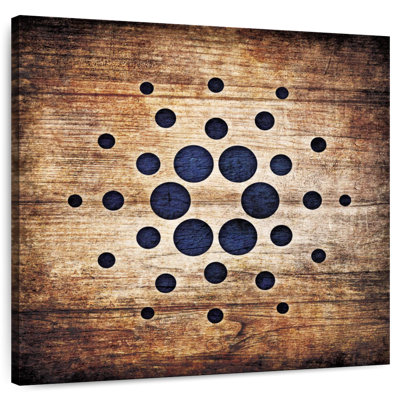 Bungalow Rose Kerner Cryptocurrency Cardano Logo I