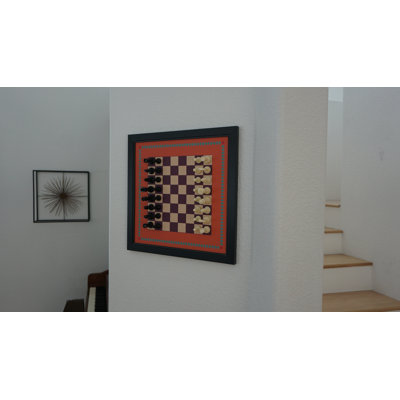 Trinx Retro Chess Board Wall Décor