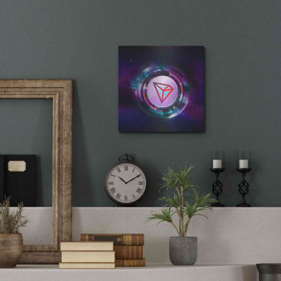 Trinx TRX Tron Blockchain' Metal Wall Art