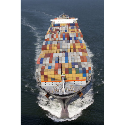Longshore Tides Weekapaug Container Ship