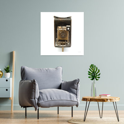 Alcott Hill® Vintage Vintage Camera With Brown Camera Art