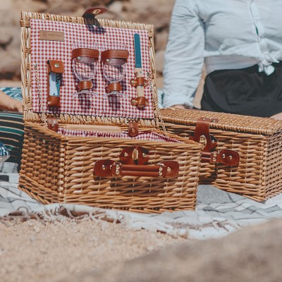 Classic Wine & Cheese Picnic Basket
