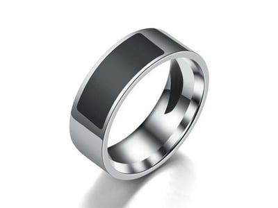 OIAGLH For NFC Smart Chip Ring Mobile Phone Label Smart Ring Technology NFC Wearable Smart Ring B