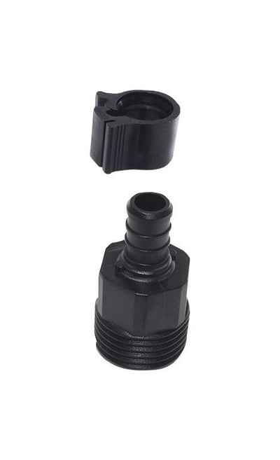 Flair-It PEXLock 1/2 in. PEX X 3/4 in. D PEX Plastic Garden Hose Swivel