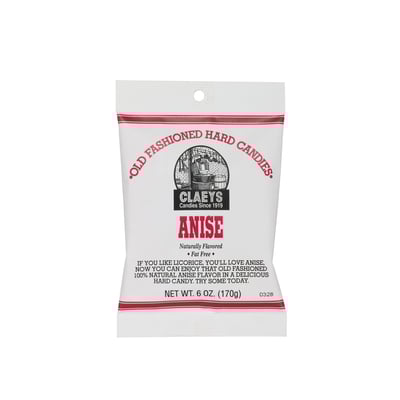 Claeys Old Fashioned Anise Hard Candy 6 oz