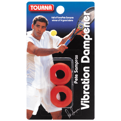 TOURNA Sampras Dampener, Red Tennis