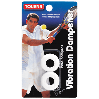 TOURNA Sampras Dampener, White Tennis