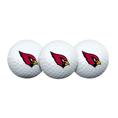 Team Effort Arizona Cardinals Golf Ball 3 Pack