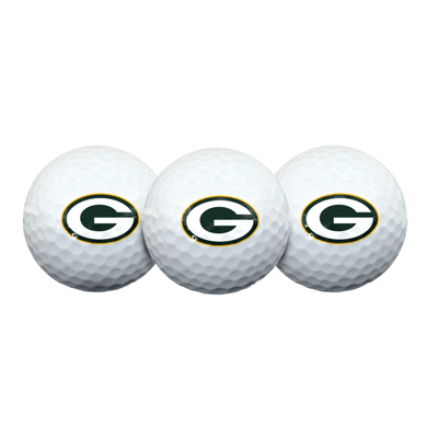 Team Effort Green Bay Packers Golf Ball 3 Pack