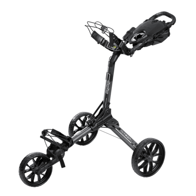 Bag Boy Nitron Auto-Open Push Cart, Graphite/Black Gray