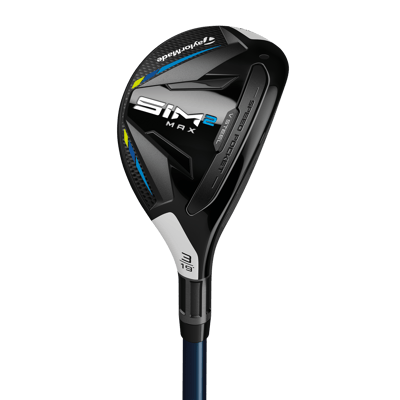 TaylorMade Men’s SIM2 MAX Rescue Fujikura Ventus Blue Graphite 3 Stiff Right 19.0