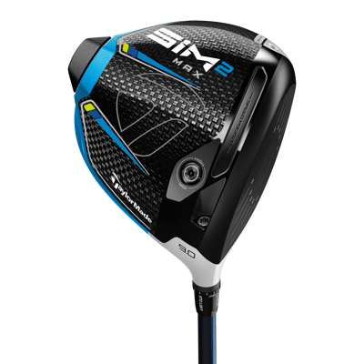 TaylorMade Men’s SIM2 MAX Driver Fujikura Ventus Blue 5 Graphite Regular Right 10.5