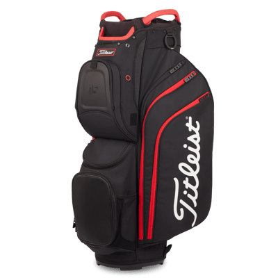 Titleist Cart 15 Golf Bag Black/Red