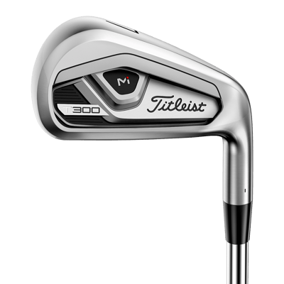 T300 2021 Irons w/ Steel Shafts, Chrome - Titleist Golf Iron Set Club