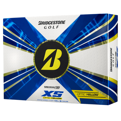 Bridgestone 2022 Tour B XS Golf Balls, Men’s, Yellow