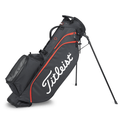 Titleist Players 4 Golf Stand Bag Black/Red
