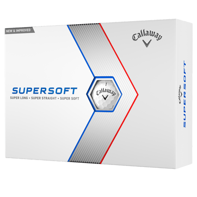 Supersoft 2023 Golf Balls, White - Callaway