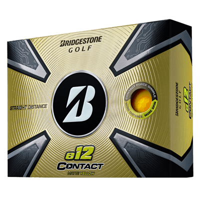 Bridgestone 2023 e12 Contact Golf Balls, Green