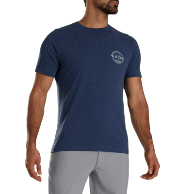 FootJoy 2024 U.S. Open Script Tee, Navy