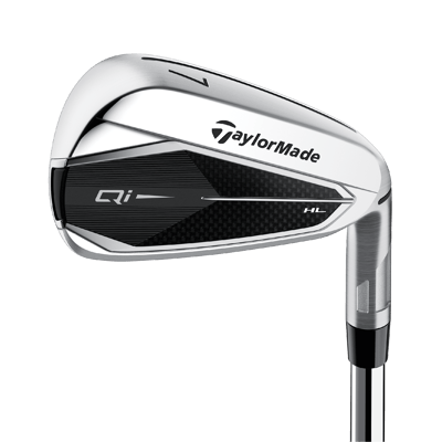TaylorMade Men’s Qi HL Combo Irons #4H, #5H, 6-PW, Approach Wedge Graphite Senior Right