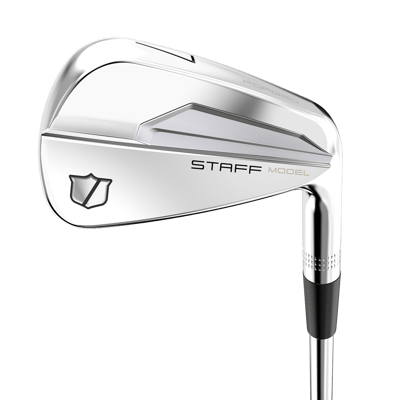 Wilson Men’s 2024 Staff Model CB Irons #4-PW Dynamic Gold Steel Regular Left