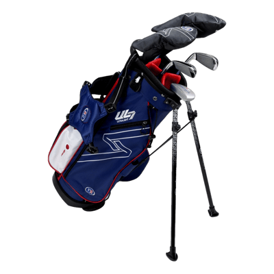 UL7 48" 5-Club Complete Set w/ Stand Bag, Teal - U.S. Kids Golf